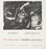 Jörgen Brynjolf, ''Studier i precision'', med raderingar, delvis signerade i trycket, signerad på en sida, 15/30, 1962.