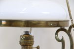 Fotogentaklampa, metall/glas.