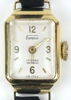 Armbandsur, dam, Eweco, 14 K guld, 17 rubis, incabloc.