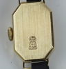 Armbandsur, dam, Eweco, 14 K guld, 17 rubis, incabloc.