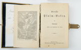 Psalmböcker och glasögon, 3 delar, 1800-talets andra hälft.