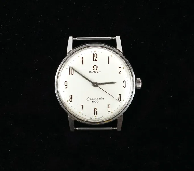 Armbandsur, Omega Seamaster 600, manuell, stål, 1960-tal.