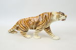 Tiger, figurin, porslin, Royal Dux.