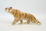 Tiger, figurin, porslin, Royal Dux.