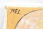 Madelenie Pyk, ''Joel'', olja på duk, signerad, 1997.