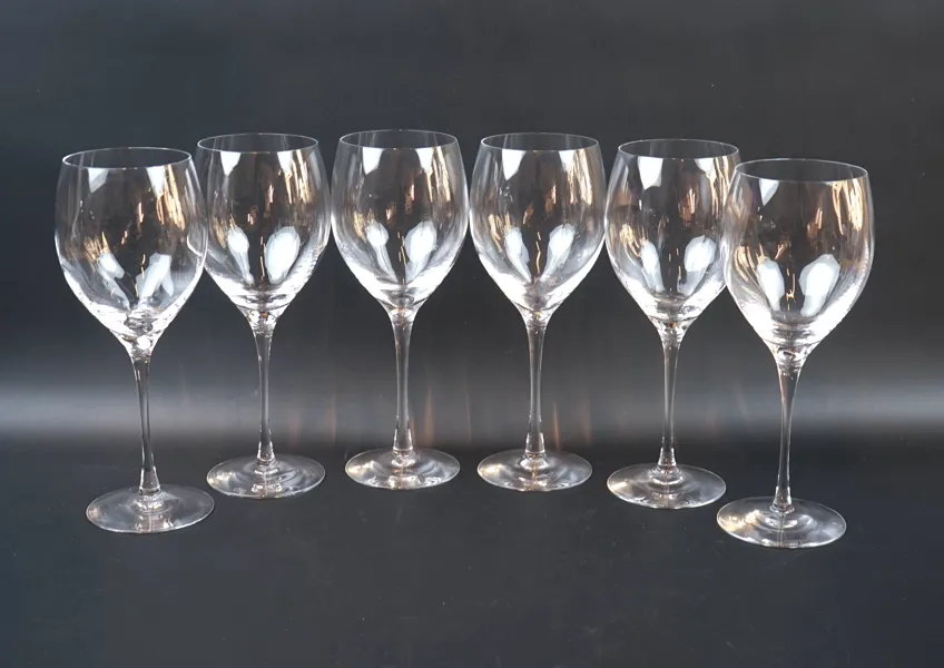Bertil Vallien, 6 st, glas, Chateau XL, Kosta Boda.