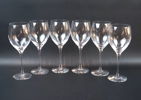 Bertil Vallien, 6 st, glas, Chateau XL, Kosta Boda.