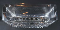 Bengt Edenfalk, skål och vas, glas, ''Spectra 5 och 6'', Skrufs Glasbruk, signerade.