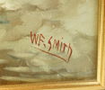 W.F. Smith, England, olja på duk, signerad.