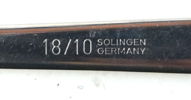 Bestickservis, 69 st, rostfritt stål med 24 K guld inlägg, Solingen, Tyskland.