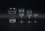 Glasservisdelar, 21 st, Solliden.