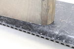 Soffbord, sten/metall.