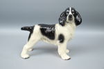 Figurin, hund, porslin, Coopercraft, England.