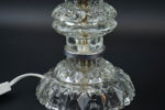 Carl Fagerlund, bordslampa, glas, Orrefors.