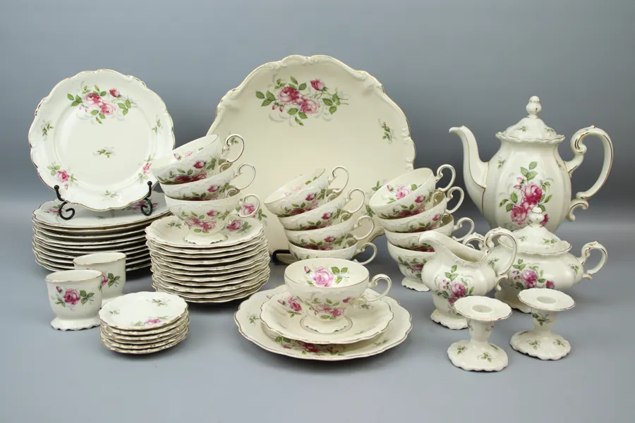Kaffeservis, 38 delar, porslin, Pompadour, Rosenthal.