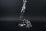 Ormvaser, 4 st, glas, Trelleborgs glasbruk.