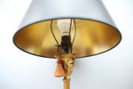 Bordslampa, trä, Italien.