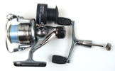 Fiskerullar, 2 st, Abu Gracia Cardinal 203i RD och Abumatic 120i.