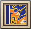 Gösta Nydahl, ''Svenskt'', olja på duk, signerad a tergo, 1967.