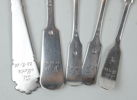 Skedar, 5 delar, silver, olika modeller.