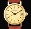 Armbandsur, dam, 14K guld, Eterna.