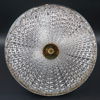 Carl Fagerlund, takplafond, glas/mässing, Orrefors, 1950/60-tal.