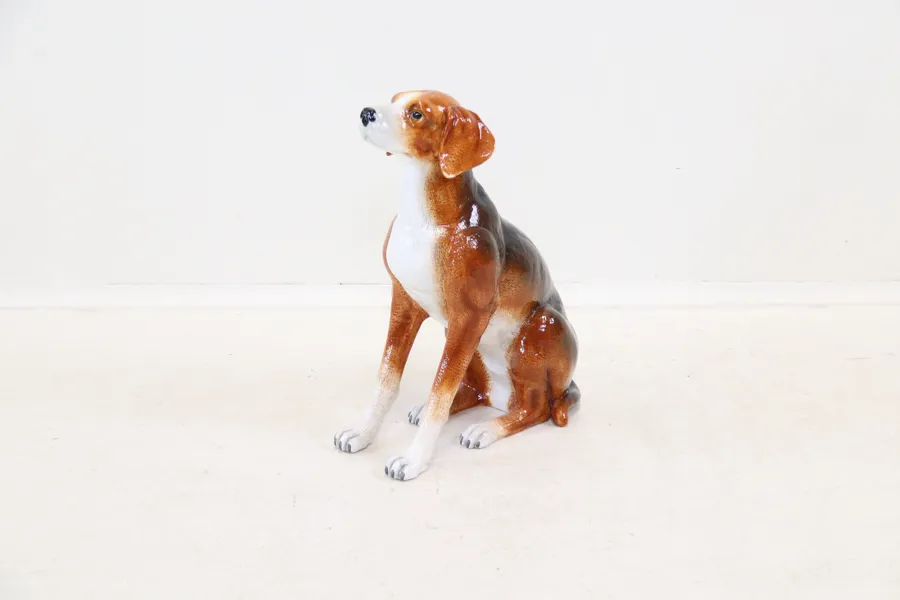 Anne Rooslien, golvfigurin, hund, Fyrklövern.
