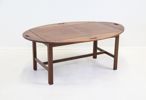 Soffbord, vaxad mahogny, "Butler's Tray".