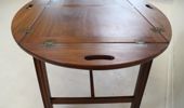 Soffbord, vaxad mahogny, "Butler's Tray".