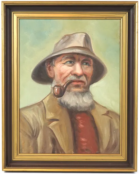 Oidentifierad konstnär, olja på duk, osignerad men skall tillskrivas G.Olsson.