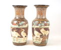 Vaser, ett par, keramik, Asien.