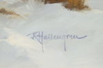 Rolf Hallengren, olja på duk, signerad.