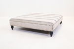 Sittpuff, textil/trä, "Mangalor", Jotex.