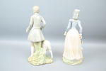Figuriner, 2 st, porslin, Tengra.