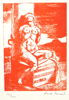 Émile Bernard, träsnitt, 3 st, signerade.