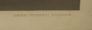 Tryck, ''Kristus Inför Pilatus'', Central-Tryckeriet, Stockholm. 