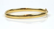 Armring, stel, 18K guld.
