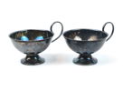 Punschkoppar, 2 st, silver.