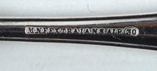 Bestickservis, 59 delar, nysilver, ''Svensk spets''.