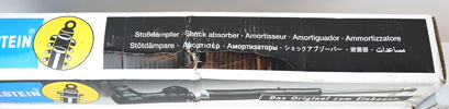 Gastrycksdämpare och skyddsbälg, 6 delar, Bilstein.