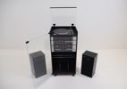 Stereosystem, Philips F1552/90, samt ett par högtalare, Philips.