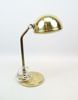 Skrivbordslampa, gulmetall, Elit.