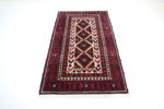Matta, orientalisk, handknuten, ull.