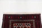 Matta, orientalisk, handknuten, ull.