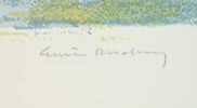 Gustav Rudberg, litografi 297/310, signerad.