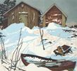 Svenolov Ehrén, litografi 139/310, signerad, 1987.