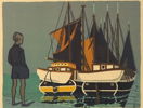 Lars Norrman, litografi 189/310, signerad.