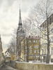 Kenneth Rune Jäverbrant, litografi 25/250, signerad, 1979.