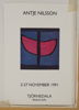 Antje Nilsson, ''Andrum'', litografi 16/50, signerad.