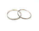 Armringar, 2 st, stela, silver.